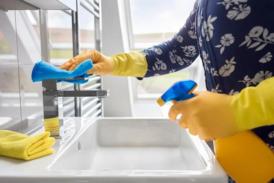 Restroom Cleaning